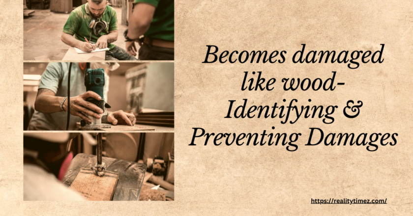 Becomes damaged like wood-Identifying & Preventing Damages