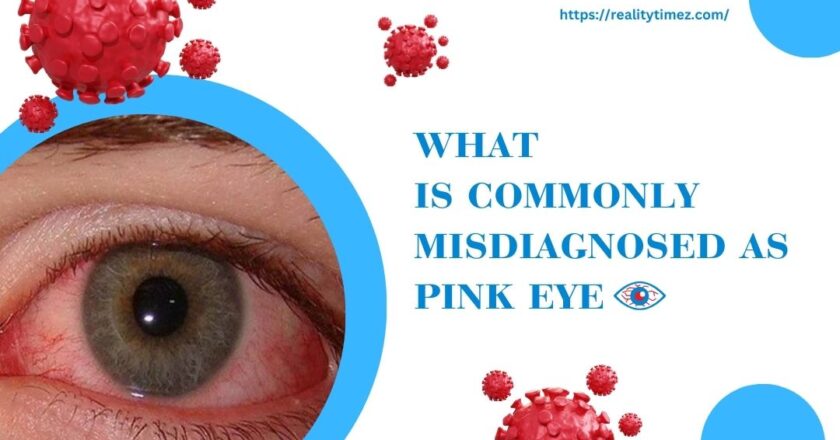 What is Commonly Misdiagnosed as Pink Eye-Unmasking The Myths