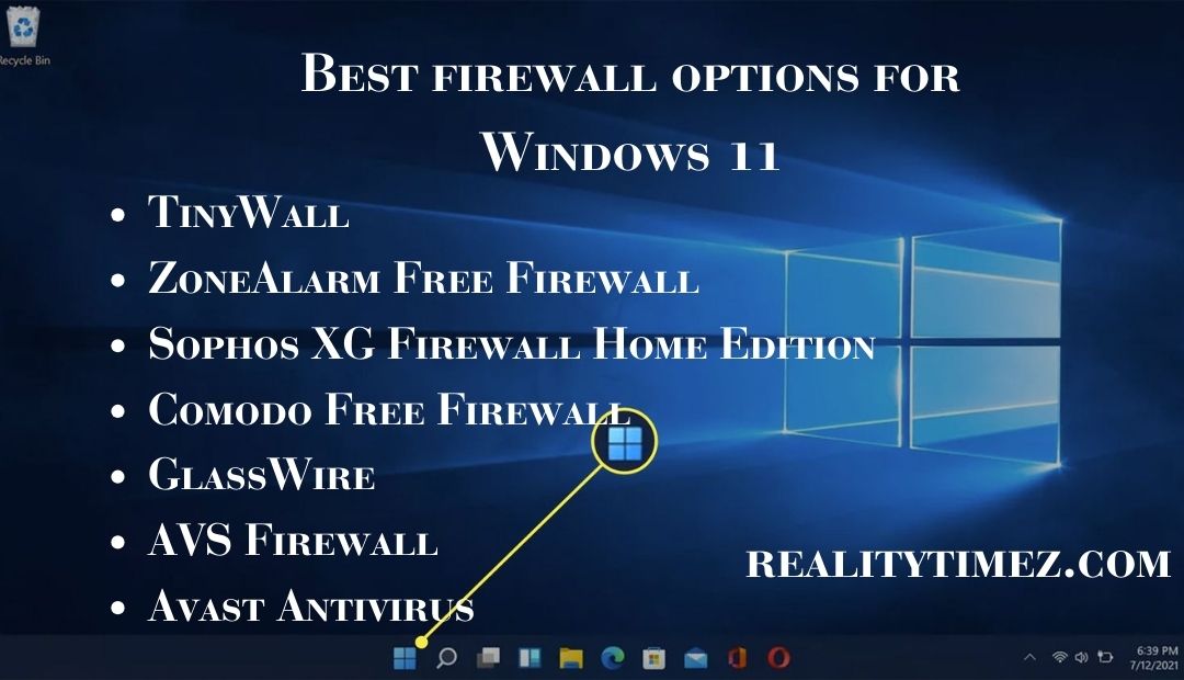 firewall ligero para win 11 