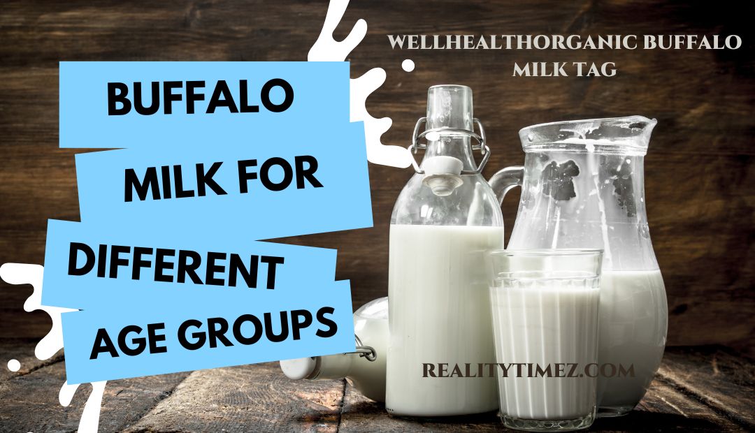 wellhealthorganic buffalo milk tag