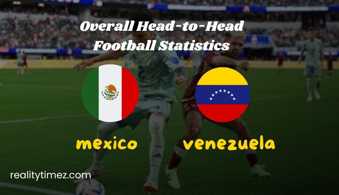 venezuela national football team vs mexico national football team stats