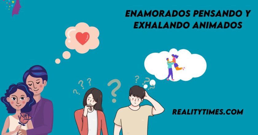 enamorados pensando y exhalando animados – Radiant Lovers