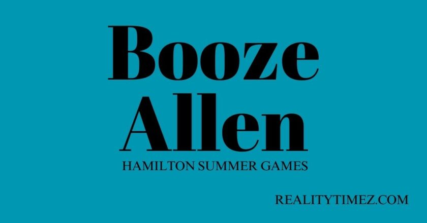 booz allen hamilton summer games