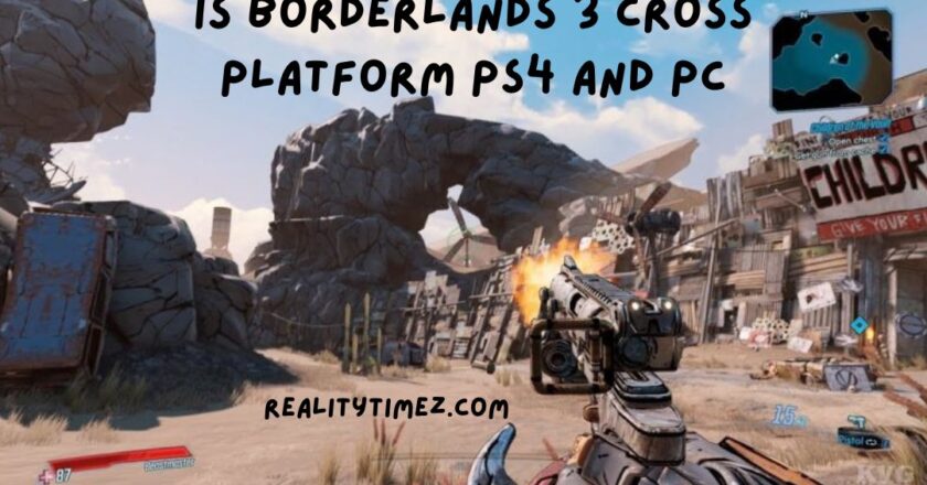 is borderlands 3 cross platform ps4 and pc